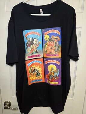 Garbage Pail Kids Retro Graphic Men's Big & Tall t-shirt Size 3XL